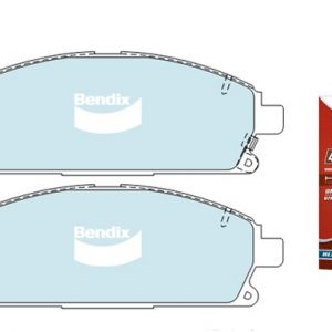 JDMCP Front Ceramic Brake Pads – For Nissan Elgrand E51 2.5/3.5 2002-2010