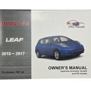 Owners Manual - Nissan Leaf 2010-2017