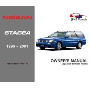Owners Manual - Nissan Stagea C34