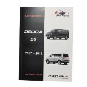 Owners Manual - Mitsubishi Delica D5 2007-2019