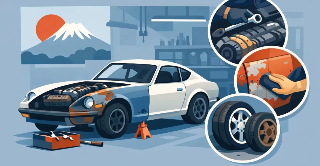 Japanese Car Restoration: What to Fix First