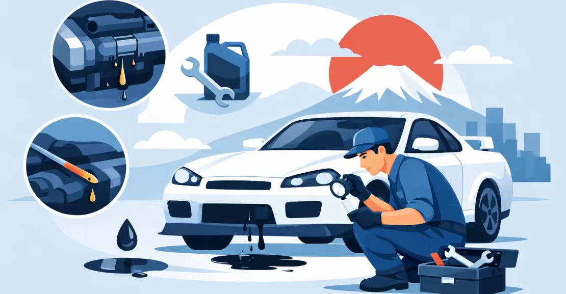 How to Diagnose Japanese Oil Leaks Properly