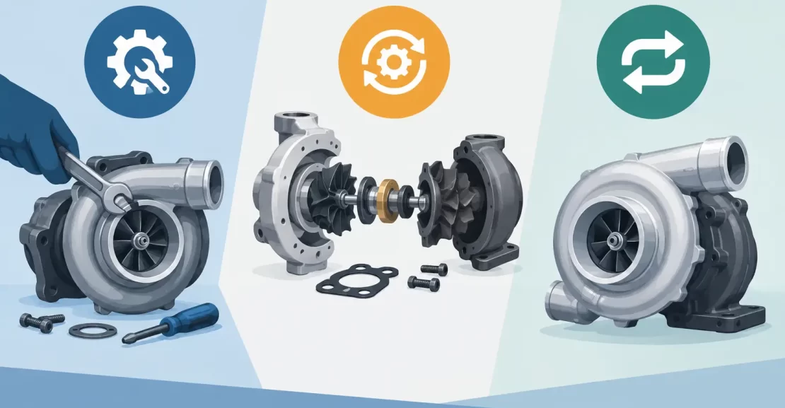 Turbo Repair: Fix, Rebuild or Replace?