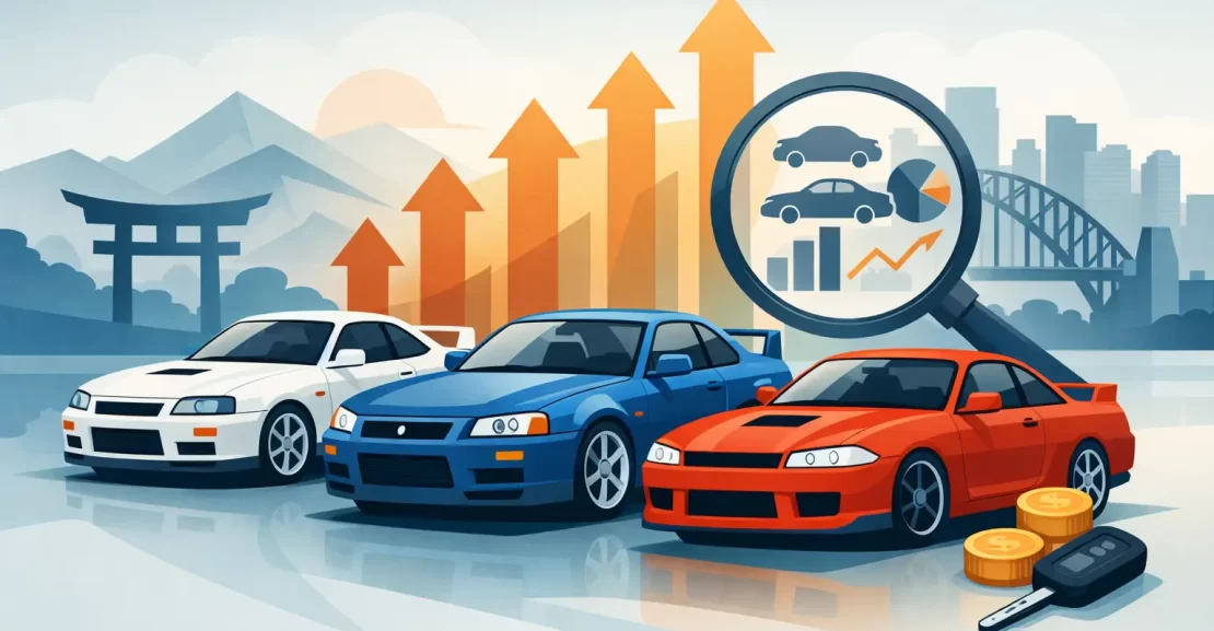 What Drives JDM Collector Values in Australia?